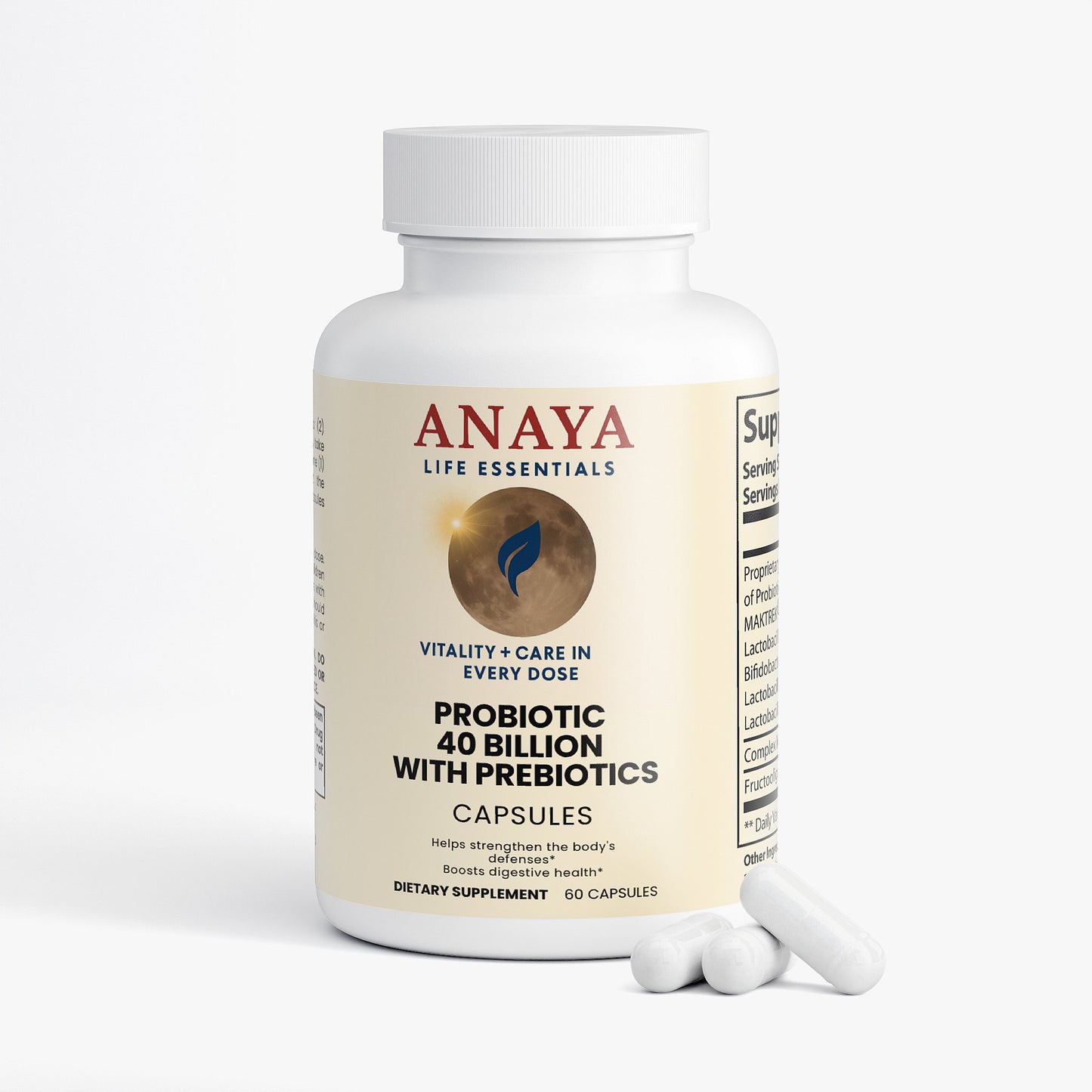Probiotic 40 Billion with Prebiotics