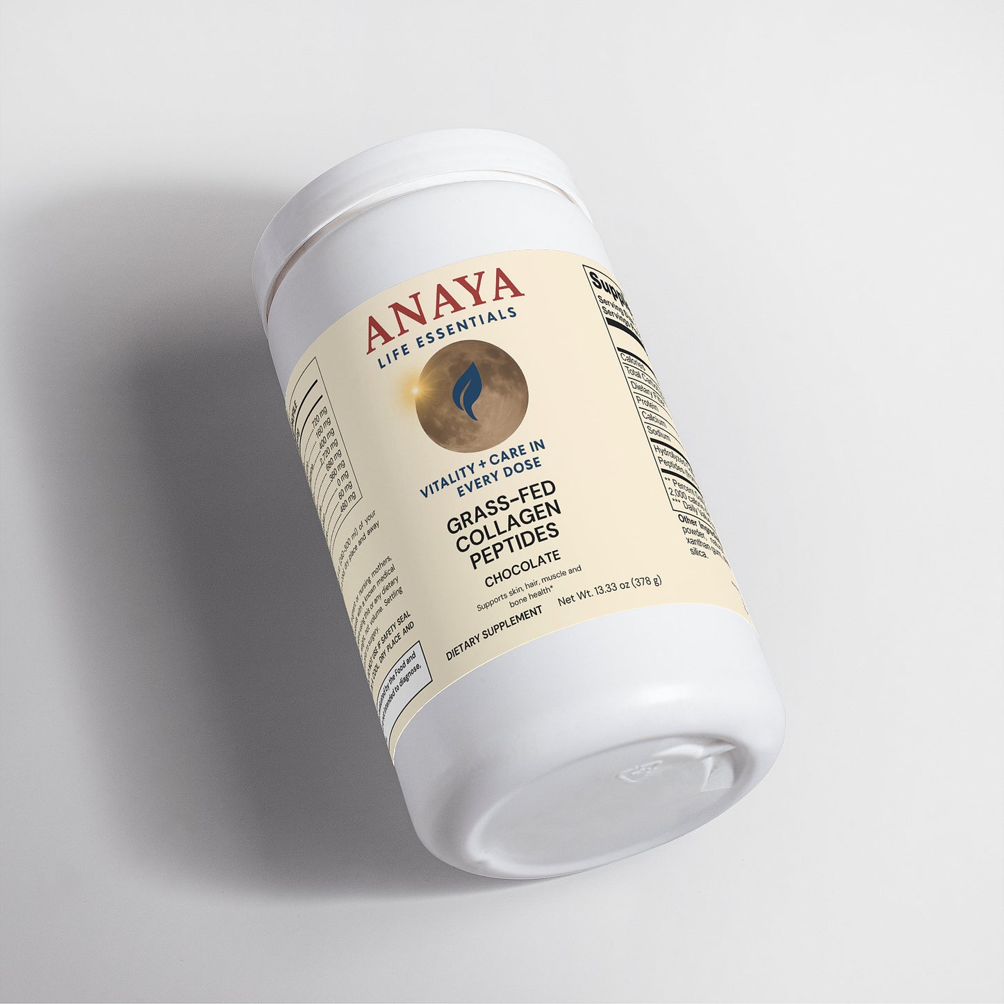 Grass-Fed Collagen Peptides Powder (Chocolate)