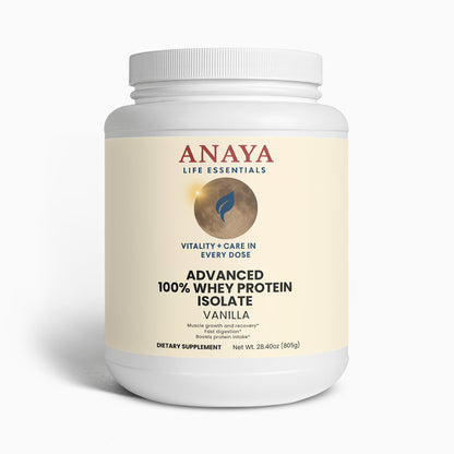 Advanced 100% Whey Protein Isolate (Vanilla)