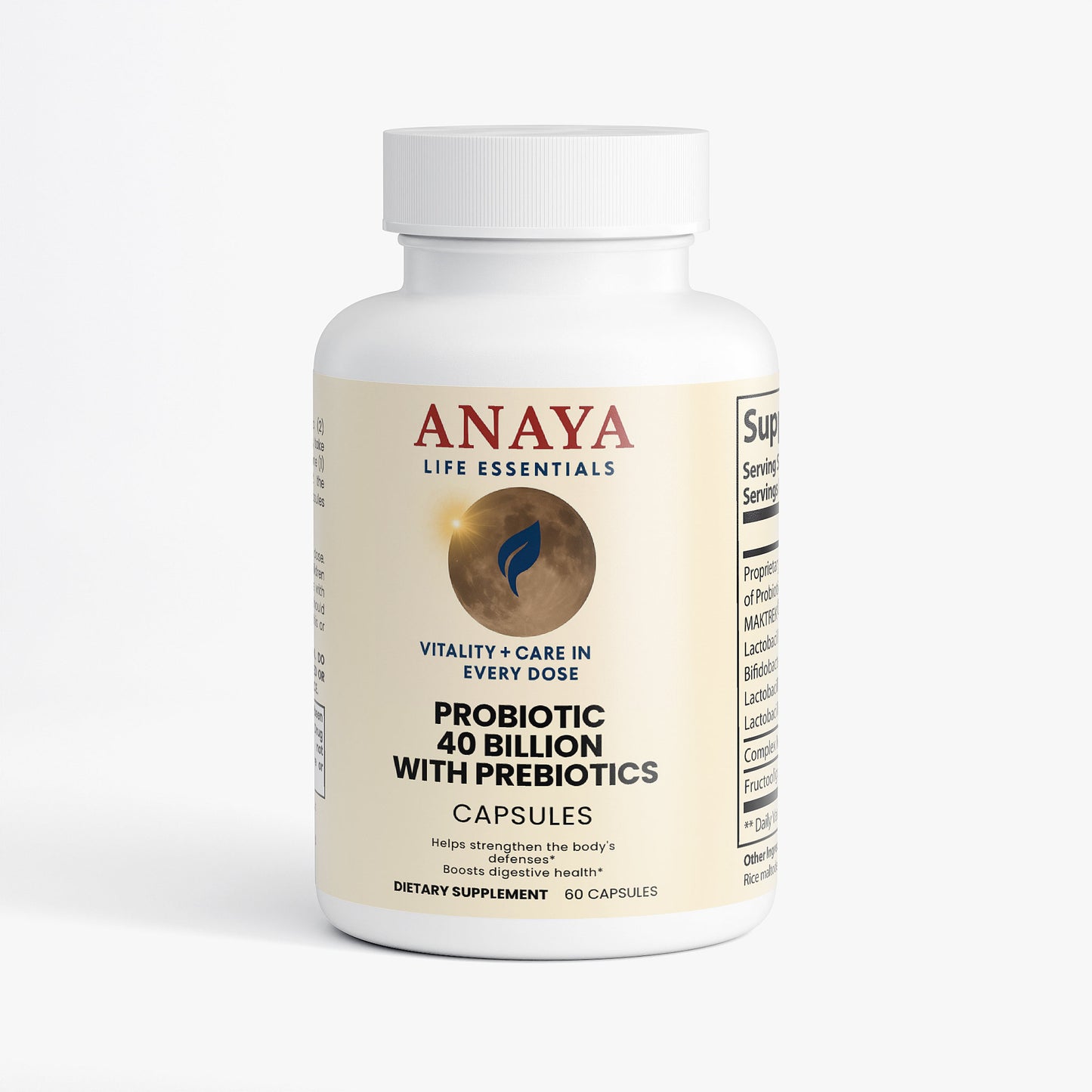 Probiotic 40 Billion with Prebiotics