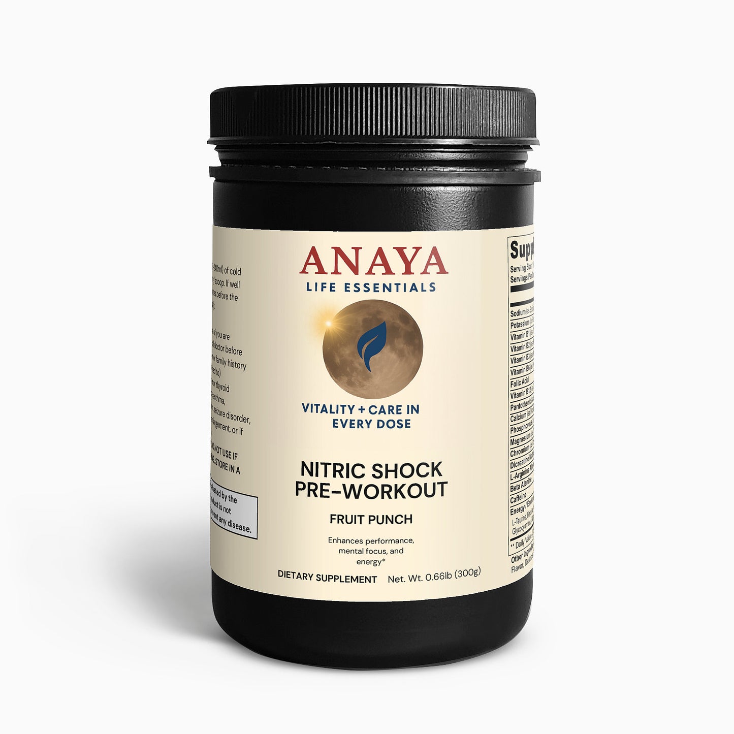 Nitric Shock Pre-Workout Powder (Fruit Punch)
